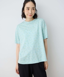 【接触冷感・UVカット】オーガニックコットンコイ君総プリントTシャツ