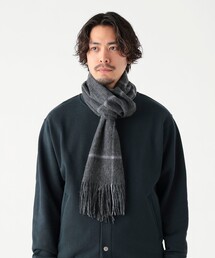 ウィンドウペン チェック マフラー（ユニセックス）