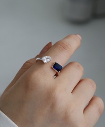 colleca la | [silver925]ストーンフォークリング〈金属アレルギー対応〉(リング)