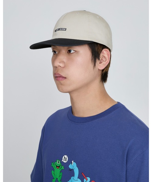 YESEYESEE(イエスアイシー)の「Logo Cap(キャップ・メンズ・ストーン/ブラック/ネイビー・FREE)」の7枚目の写真