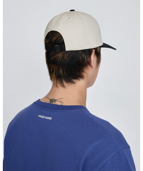YESEYESEE(イエスアイシー)の「Logo Cap(キャップ・メンズ・ストーン/ブラック/ネイビー・FREE)」の8枚目の写真