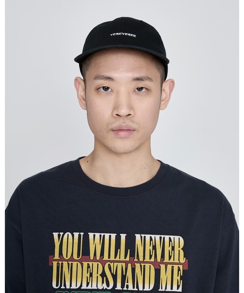 YESEYESEE(イエスアイシー)の「Logo Cap(キャップ・メンズ・ストーン/ブラック/ネイビー・FREE)」の11枚目の写真
