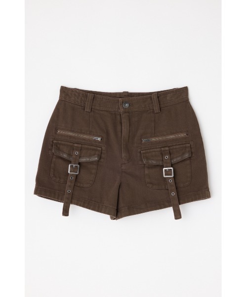 LAGUA GEM（ラグアジェム）の「MILITARY POCKET COMPACT ショートパンツ（その他パンツ・レディース・ブラック/ブラウン/チャコールグレー・X-SMALL/SMALL/MEDIUM）」の15枚目の写真