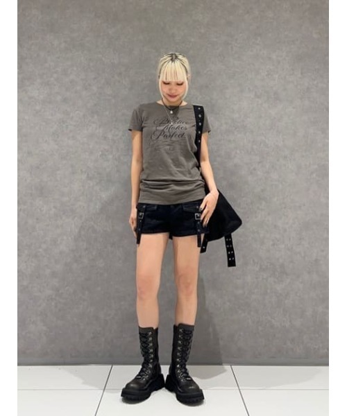 LAGUA GEM（ラグアジェム）の「MILITARY POCKET COMPACT ショートパンツ（その他パンツ・レディース・ブラック/ブラウン/チャコールグレー・X-SMALL/SMALL/MEDIUM）」の17枚目の写真