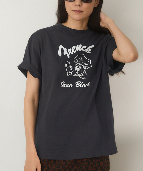 BLACK フレンチクック Tシャツ（Tシャツ/カットソー）｜IENA