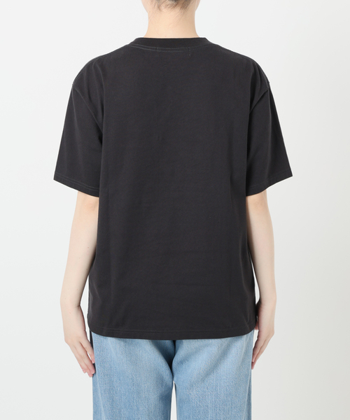 イエナ　DEVASTEE pour IENA Tシャツ　ブラック BLACK フレンチクック Tシャツ（Tシャツ/カットソー）｜IENA