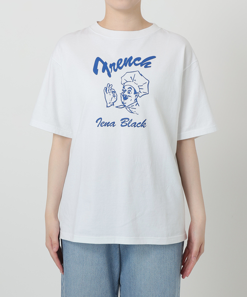 BLACK フレンチクック Tシャツ（Tシャツ/カットソー）｜IENA