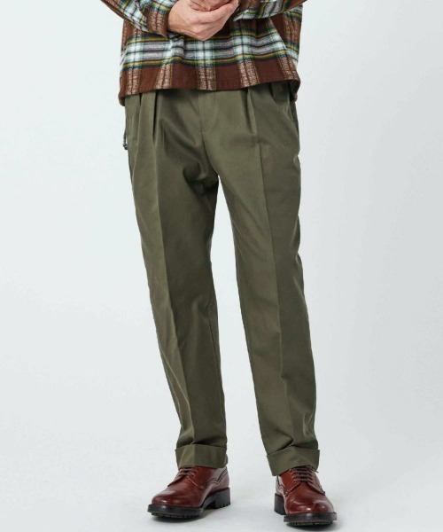 BRITISH MADE（ブリティッシュメイド）の「オフィサーパンツ/ポーツマス(コットンドリル)(UNISEX) 全5色（その他パンツ・メンズ・ホワイト/ベージュ/ダークブルー/カーキ系・S/M/L）」の3枚目の写真