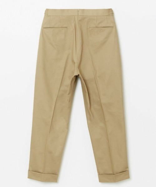 オフィサーパンツ/ポーツマス(コットン)（BROWN,S） 新色ブラックを加えコットンオフィサーパンツの23AWモデルが入荷