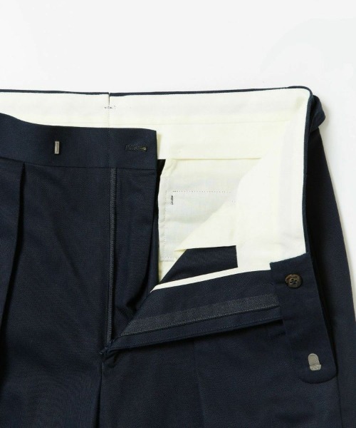 BRITISH MADE（ブリティッシュメイド）の「オフィサーパンツ/ポーツマス(コットンドリル)(UNISEX) 全5色（その他パンツ・メンズ・ホワイト/ベージュ/ダークブルー/カーキ系・S/M/L）」の9枚目の写真