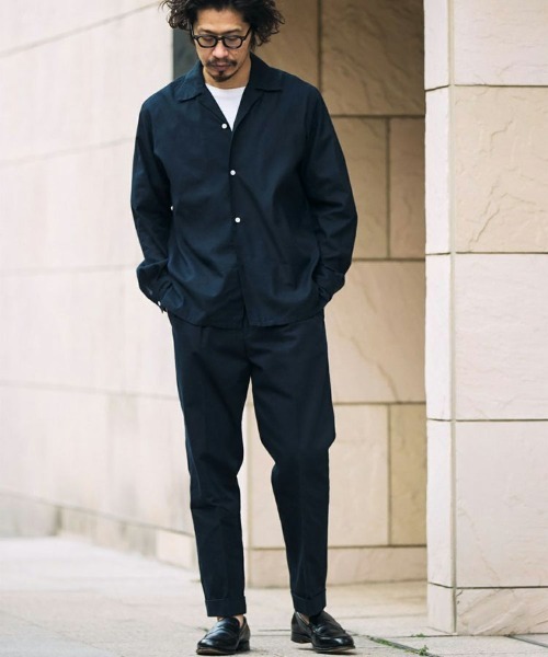 BRITISH MADE(ブリティッシュメイド)の「オフィサーパンツ/ポーツマス(コットンドリル)(UNISEX) 全3色(その他パンツ・メンズ・ホワイト/ベージュ/ダークブルー/カーキ系・S/M/L/X-LARGE)」の11枚目の写真
