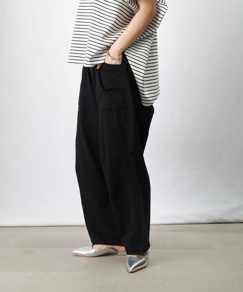 LUCA/LADY LUCK LUCA（ルカ/レディラックルカ）の「LC/LLL ツイルオウヴァムパンツ（その他パンツ・レディース・ブラック/カーキ/ベージュ・FREE）」の2枚目の写真