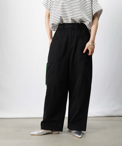 LUCA/LADY LUCK LUCA（ルカ/レディラックルカ）の「LC/LLL ツイルオウヴァムパンツ（その他パンツ・レディース・ブラック/カーキ/ベージュ・FREE）」の13枚目の写真