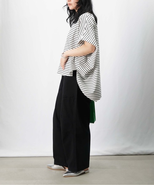 LUCA/LADY LUCK LUCA（ルカ/レディラックルカ）の「LC/LLL ツイルオウヴァムパンツ（その他パンツ・レディース・ブラック/カーキ/ベージュ・FREE）」の11枚目の写真