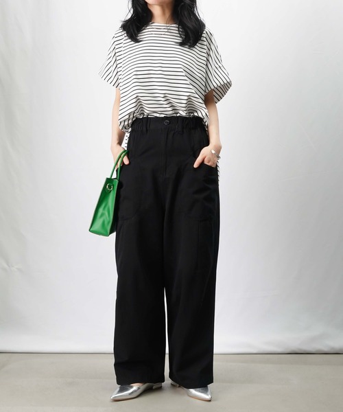 LUCA/LADY LUCK LUCA（ルカ/レディラックルカ）の「LC/LLL ツイルオウヴァムパンツ（その他パンツ・レディース・ブラック/カーキ/ベージュ・FREE）」の22枚目の写真