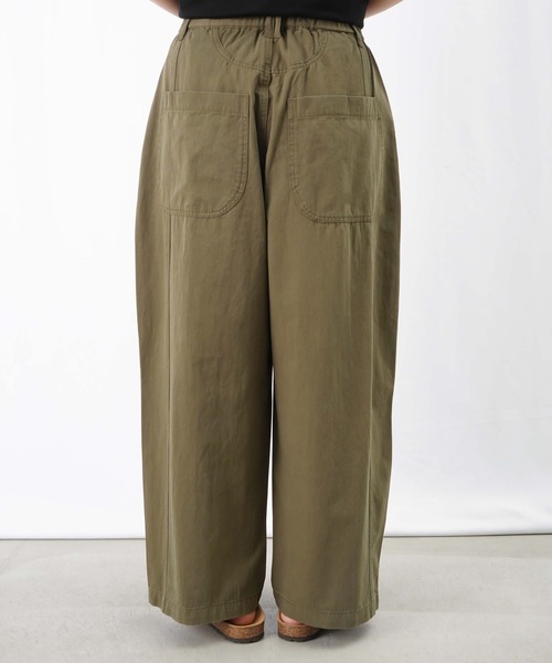 新品　LUCA 2025 春夏用　レディースパンツ セール】LC/LLL ツイルオウヴァムパンツ（その他パンツ）｜LUCA