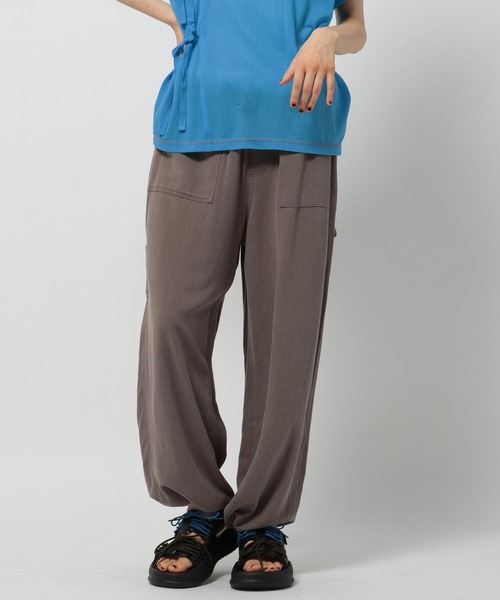 niko and...(ニコアンド)の「トロットペインターパンツ(その他パンツ・レディース・モカ/アイボリー/ブラック/オレンジ/カーキ・FREE)」の10枚目の写真