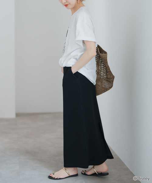 wiffle（ウィッフル）の「《WEB限定追加》WIFFLE / ウィッフル パッチワークMICKY Tee（Tシャツ/カットソー・レディース・カーキ/ブラック/ホワイト・FREE）」の13枚目の写真