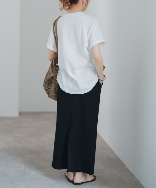 wiffle（ウィッフル）の「《WEB限定追加》WIFFLE / ウィッフル パッチワークMICKY Tee（Tシャツ/カットソー・レディース・カーキ/ブラック/ホワイト・FREE）」の14枚目の写真