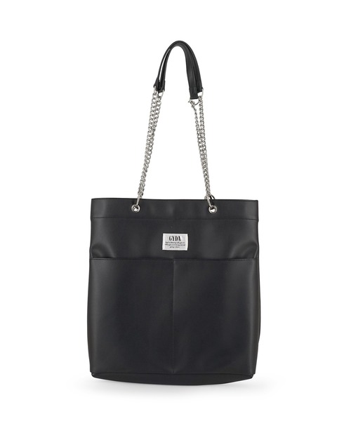 GYDA（ジェイダ）の「GYDA(ジェイダ)タテ型トートバッグ GY-B371 チェーントート（トートバッグ・レディース・グレー/ブラック/グリーン/パープル・FREE）」の7枚目の写真