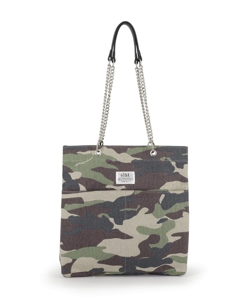 GYDA（ジェイダ）の「GYDA(ジェイダ)タテ型トートバッグ GY-B371 チェーントート（トートバッグ・レディース・グレー/ブラック/グリーン/パープル・FREE）」の15枚目の写真