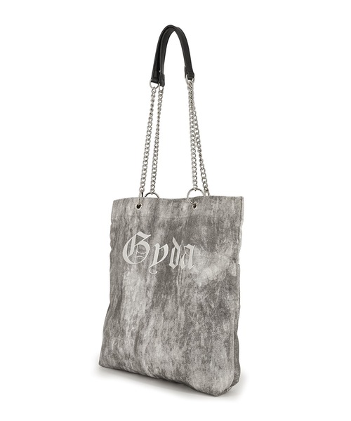 GYDA（ジェイダ）の「GYDA(ジェイダ)タテ型トートバッグ GY-B371 チェーントート（トートバッグ・レディース・グレー/ブラック/グリーン/パープル・FREE）」の10枚目の写真