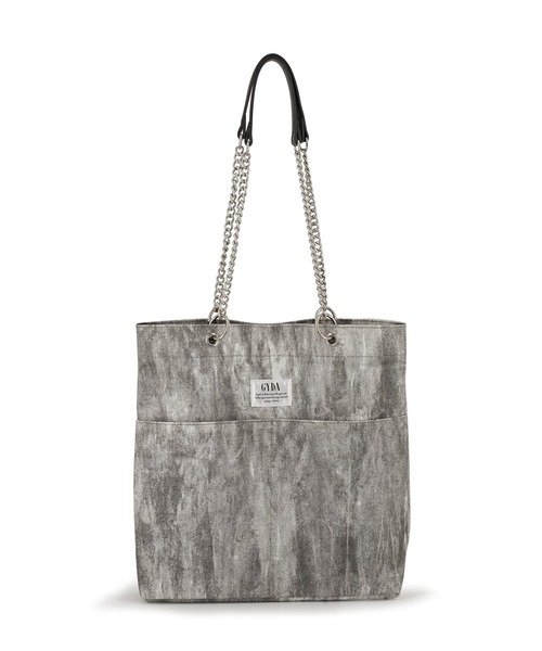 GYDA（ジェイダ）の「GYDA(ジェイダ)タテ型トートバッグ GY-B371 チェーントート（トートバッグ・レディース・グレー/ブラック/グリーン/パープル・FREE）」の11枚目の写真