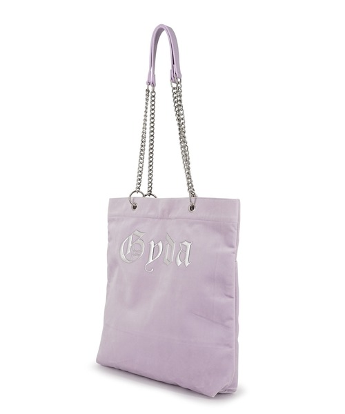 GYDA（ジェイダ）の「GYDA(ジェイダ)タテ型トートバッグ GY-B371 チェーントート（トートバッグ・レディース・グレー/ブラック/グリーン/パープル・FREE）」の18枚目の写真