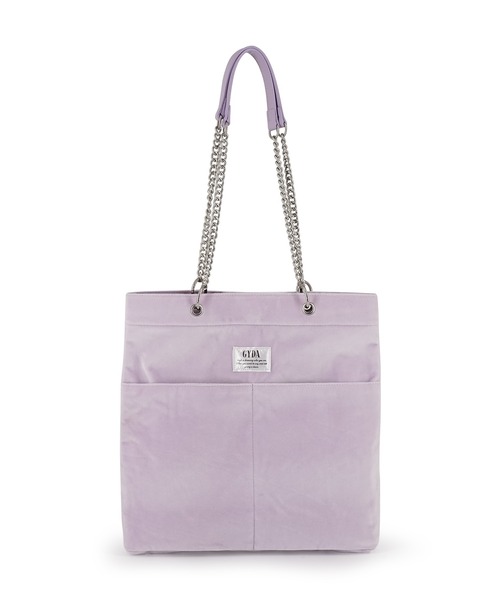 GYDA（ジェイダ）の「GYDA(ジェイダ)タテ型トートバッグ GY-B371 チェーントート（トートバッグ・レディース・グレー/ブラック/グリーン/パープル・FREE）」の19枚目の写真