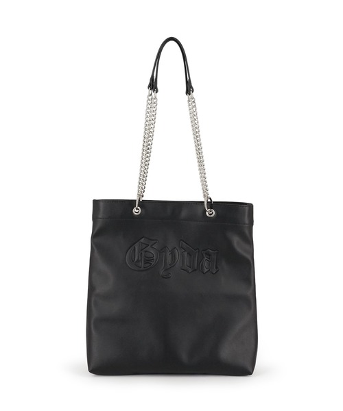 GYDA（ジェイダ）の「GYDA(ジェイダ)タテ型トートバッグ GY-B371 チェーントート（トートバッグ・レディース・グレー/ブラック/グリーン/パープル・FREE）」の5枚目の写真