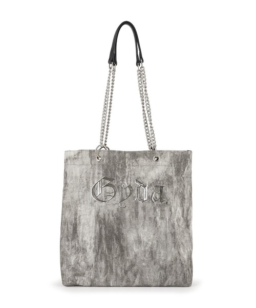 GYDA（ジェイダ）の「GYDA(ジェイダ)タテ型トートバッグ GY-B371 チェーントート（トートバッグ・レディース・グレー/ブラック/グリーン/パープル・FREE）」の9枚目の写真