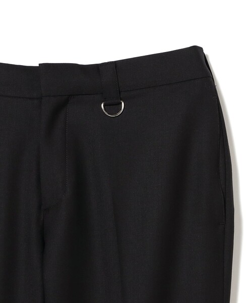 International Gallery BEAMS（インターナショナルギャラリービームス）の「スリム ソリッド ノープリーツ スラックス（その他パンツ・メンズ・ブラック・SMALL/MEDIUM）」の4枚目の写真