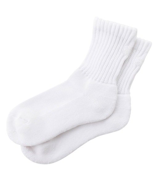 SEA（シー）の「Seavalley Mountain Club ルーズソックス（ソックス/靴下・レディース・ホワイト・ONE SIZE）」の2枚目の写真