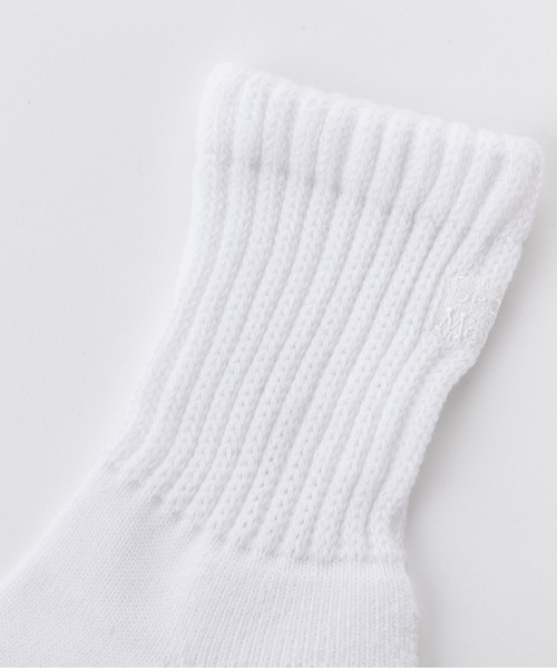 SEA（シー）の「Seavalley Mountain Club ルーズソックス（ソックス/靴下・レディース・ホワイト・ONE SIZE）」の4枚目の写真
