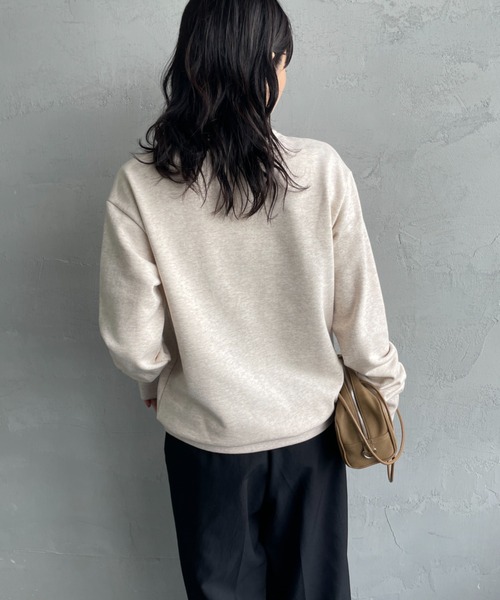トレーナー スウェット 「WEB先行予約」「FRED PERRY/フレッドペリー」 別注 ツインティップライン ワンポイントロゴ刺繍クルーネックスウェ WEB先行予約】[FRED PERRY/フレッドペリー] 別注 ツインティップ