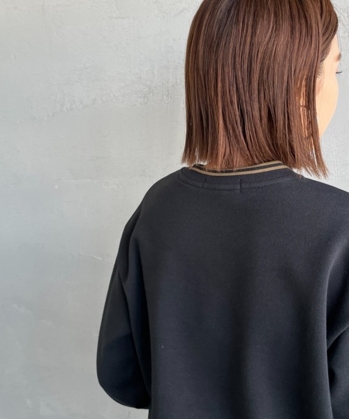 FRED PERRY/フレッドペリー] 別注 ツインティップライン ワンポイント