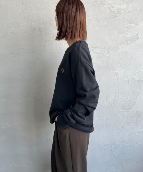 FRED PERRY/フレッドペリー] 別注 ツインティップライン ワンポイント