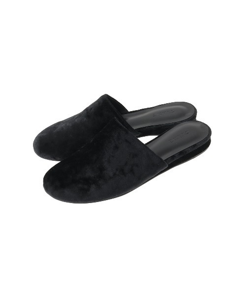 CLANE（クラネ）の「VELOUR FLAT MULES（スリッポン・レディース・カーキ/ブラック・36/37/38）」の14枚目の写真