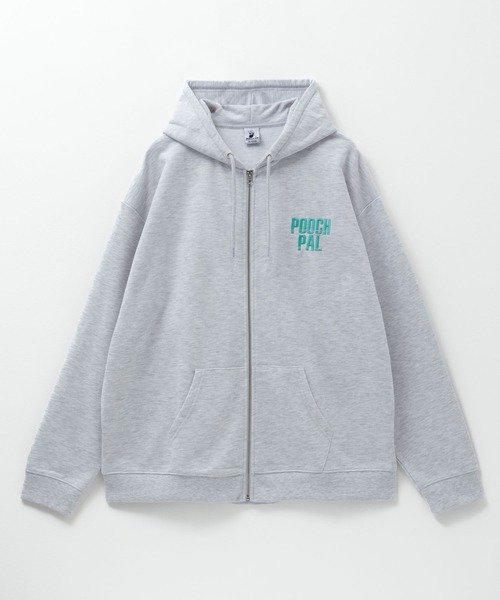 Mac-House（マックハウス）の「髭おじさん サガラ刺繍 裏毛ZIP