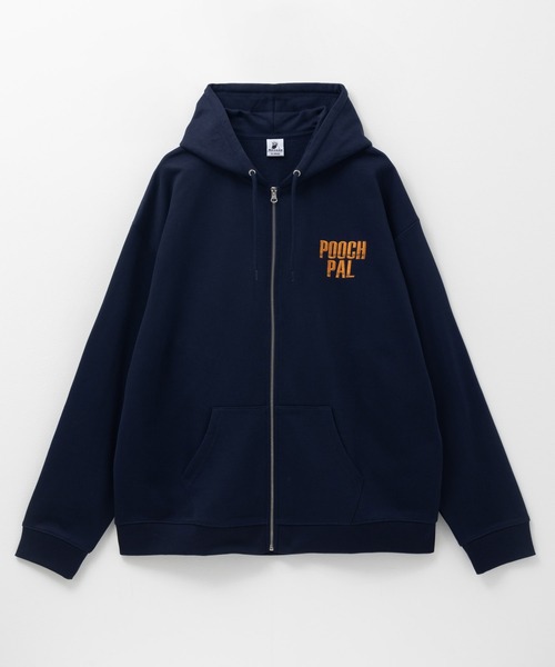 髭おじさん サガラ刺繍 裏毛ZIPパーカー（パーカー）｜Mac-House