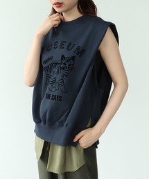 CATフロッキープリントプルオーバー