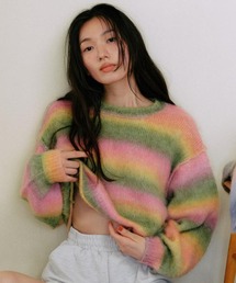 RIKKA FEMME/リッカファム セーター グラデーションシャギーニット RF25FW22