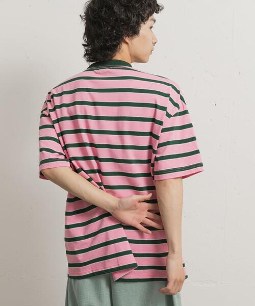 THE GOODLAND MARKET（ザグッドランドマーケット）の「KEIMEN　Strata T-shirts（Tシャツ/カットソー・メンズ・ピンク/グレー/ブルー・MEDIUM/LARGE/X-LARGE）」の7枚目の写真
