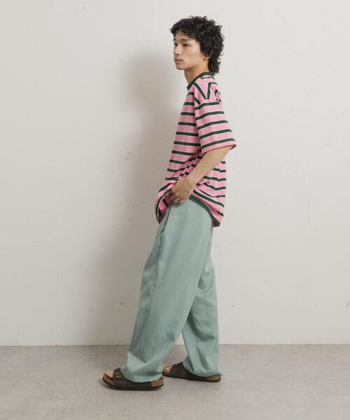 THE GOODLAND MARKET（ザグッドランドマーケット）の「KEIMEN　Strata T-shirts（Tシャツ/カットソー・メンズ・ピンク/グレー/ブルー・MEDIUM/LARGE/X-LARGE）」の10枚目の写真