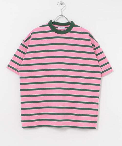 THE GOODLAND MARKET（ザグッドランドマーケット）の「KEIMEN　Strata T-shirts（Tシャツ/カットソー・メンズ・ピンク/グレー/ブルー・MEDIUM/LARGE/X-LARGE）」の12枚目の写真