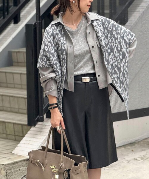 LEFIJE（レフィエ）の「【LEFIJE/レフィエ】スクエアボリュームバックルベルト（ベルト・レディース・ブラック・FREE）」の10枚目の写真