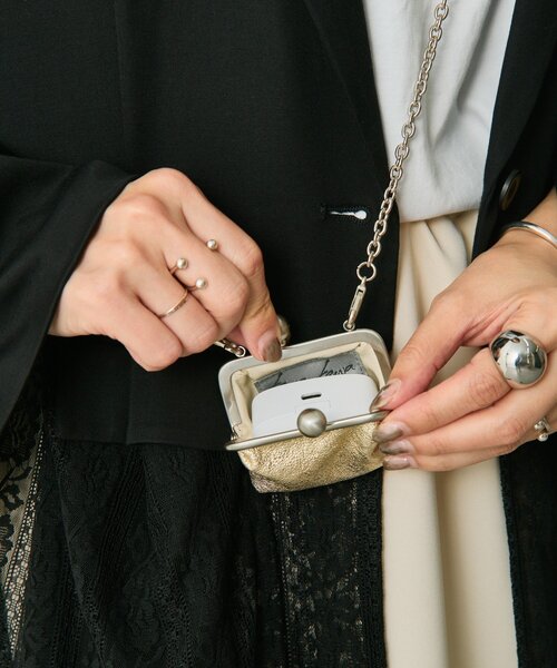 kawa-kawa(カワカワ】NO1200 口金マイクロポシェット（その他小物