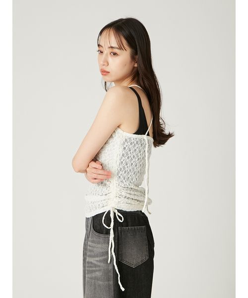 FRAY I.D(フレイアイディー)の「3wayビスチェキャミソール(キャミソール・レディース・アイボリー・F)」の5枚目の写真