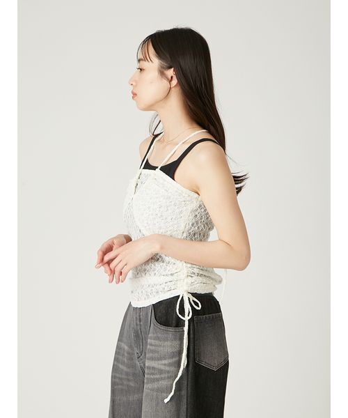 FRAY I.D(フレイアイディー)の「3wayビスチェキャミソール(キャミソール・レディース・アイボリー・F)」の13枚目の写真