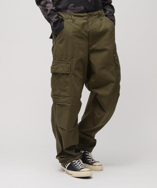 AVIREX(アヴィレックス)の「COTTON RIPSTOP FATIGUE PANTS / コットン リップストップ ファティーグ パンツ / AVIREX / アヴィレックス(カーゴパンツ・メンズ・ブラック/オリーブ系/その他2/カーキ・L/2XL/XL/M)」の4枚目の写真